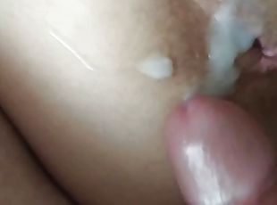 Fucked my wife and filled her ass with sperm