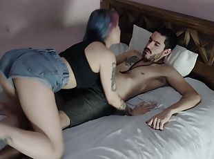 I Found My Stepsister Is Doing Porn And She Sucks My Dick To Keep Me Quiet