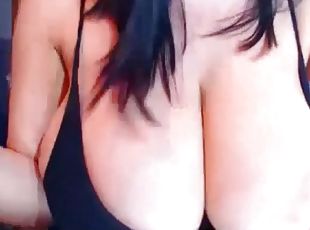 Milf showing amazing boobs