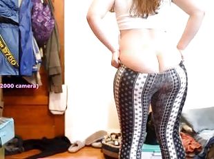 Flair Pants White Girl Big Ass Wedgie Struggle To Pull Up heyitshazelxoxo