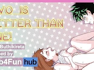 masturbation, brudar, kåt, anime, hentai, brunett
