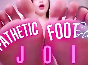Pathetic Foot Slut JOI - FemDom Jerk Off Instruction Feet Fetish - MissWinterWhite