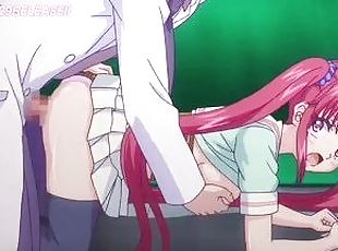 japonesa, penetração-de-braço, anime, hentai