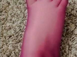 amaterski, stopala-feet, pov, fetiš, sami, širenje, prsti