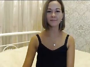 Hot milf showing her huge tits live on webcam for us