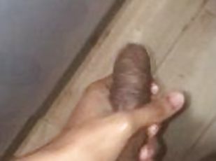 HANG FROM MY LEGS, JOCK STROKE AND OILED AN A DELICIOUS BLACK COCK!