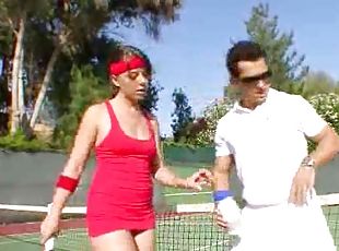 Penny Flame fucked by her tennis coach