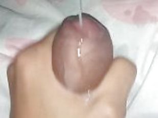 masturbacja, tryskanie, amatorskie, sperma, solo, mleko