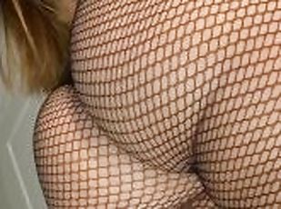 Sienna's Fishnet Ass