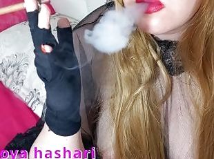 dilettant, babe, erotisch-mutti, araber, gesichtspunkt, allein, rauchen
