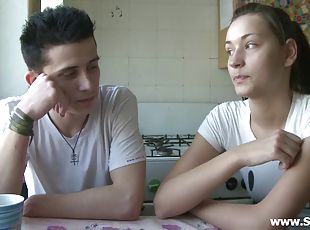 Czech Teen Fucks Another Guy While Her Man Watches
