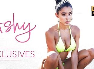 Beautiful Bikini Model Yoga Poses on Mexico Beach  ASHY EXCLUSIVES