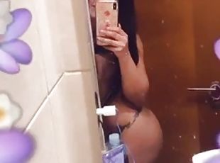 Sofia Silva naked in the bathroom