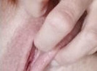 klitoris, onani, orgasme, pussy, amatør, babes, fingret, cum, britisk, alene