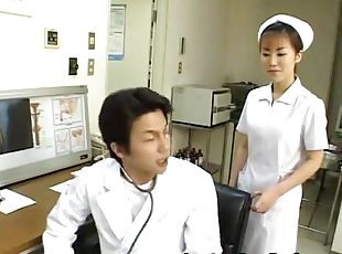 enfermeira, doutor, japonesa