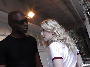 A lot of black fellas gangbanging dick-famished Lily Rader ruthlessly