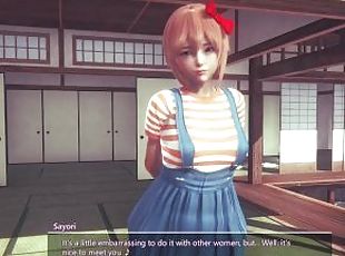 DDLC - Lesbian sex with Sayori