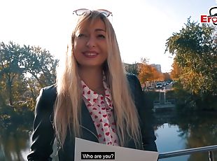 German blonde street hooker public pickup story