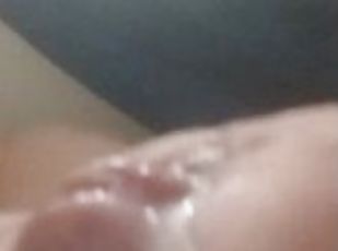 Masturbated first time in months
