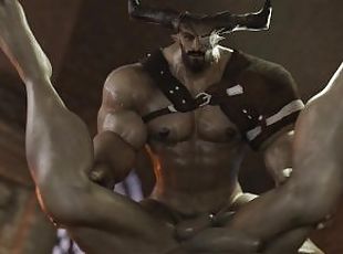POV: Getting fucked by Iron bull