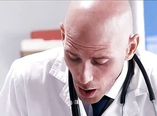 Doctor vs black busty patient