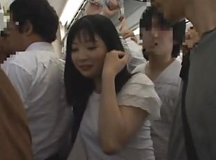Group Sex On The Bus With Japanese Cutie.