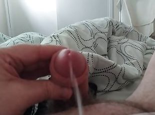 Another cum shot from my kinda girthy cock