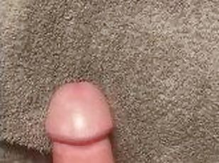 masturbation, amateur, énorme-bite, branlette, solo, bite