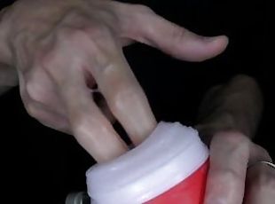 Fingering in and out of your hole?ASMR?