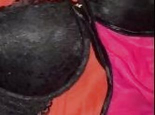 Cum All Over Stepsisters Bra And Thong