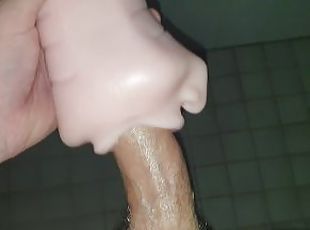 Dripping Cum out of the mouth! ????
