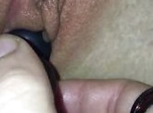 Beautifull shaved Creamy pussy closeup