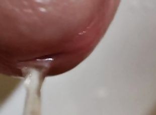 Close up pee