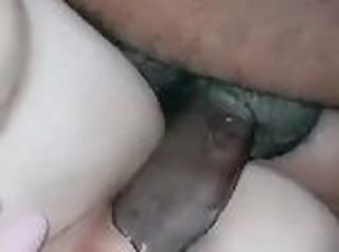 Getting fucked by a big black cock