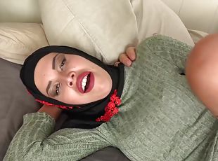 MILF Macarena Lewis A Woman In Hijab Needs To Use Both Holes!