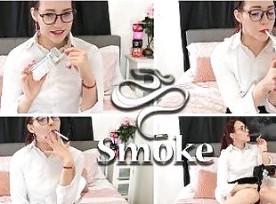 Innocent Secretary's Sexy Smoke Break (FETISH / KINK)