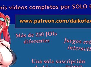 Spanish audio JOI - El juego del calamar. Un reto para masturbarse