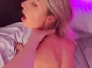 Leaked curvy blonde in rough doggystyle